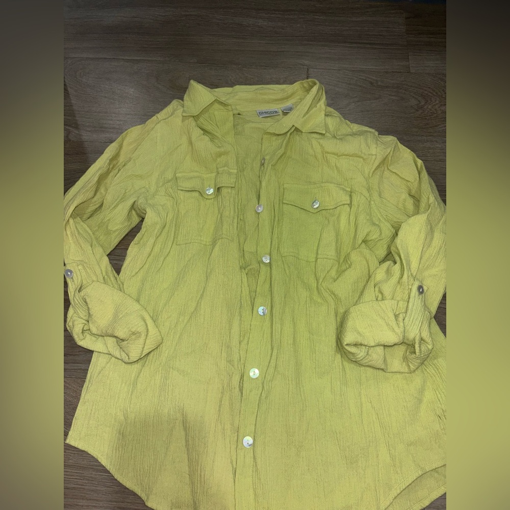 Chico's Light Green Top